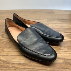 J. Crew Women’s Leather Loafers Classic Style Academia Classic Size 8 Black